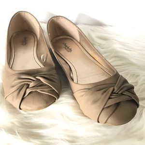Charlotte Russe Knotted Ballet Flats